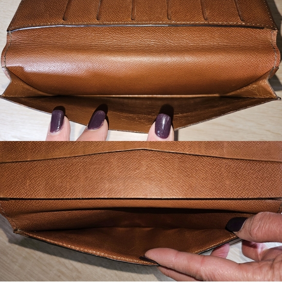 Authentic LOUIS VUITTON Monogram Porte Valeurs Cartes Long Wallet - Picture 7 of 9